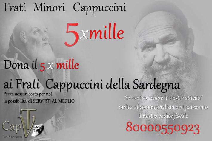 cappuccini 5xmille notizie